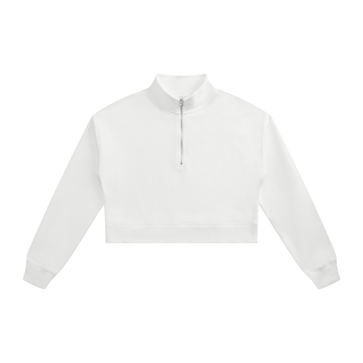 QuarterZip,Sweatshirt,Crop