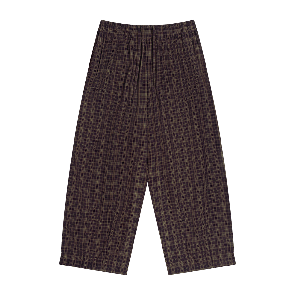 Plaid,Pants,Tracksuit