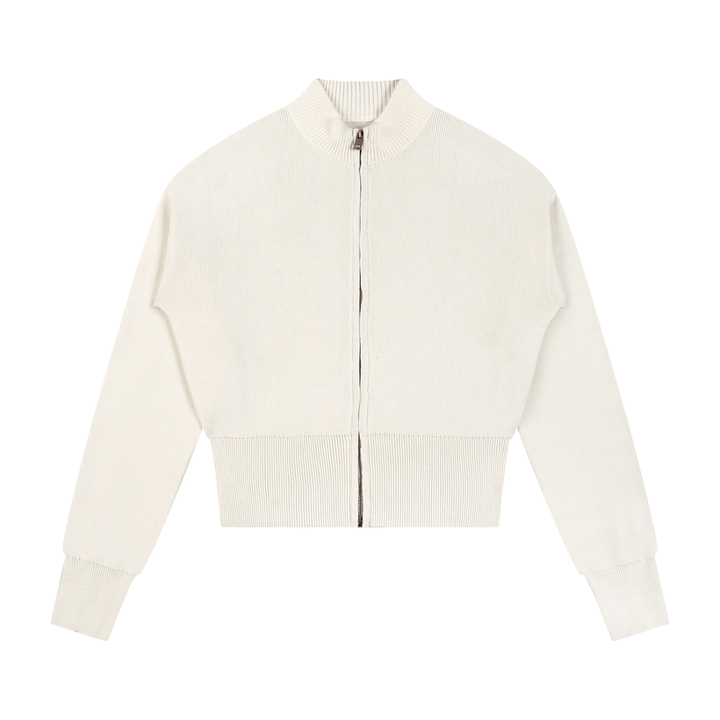 Cardigan,MockNeck