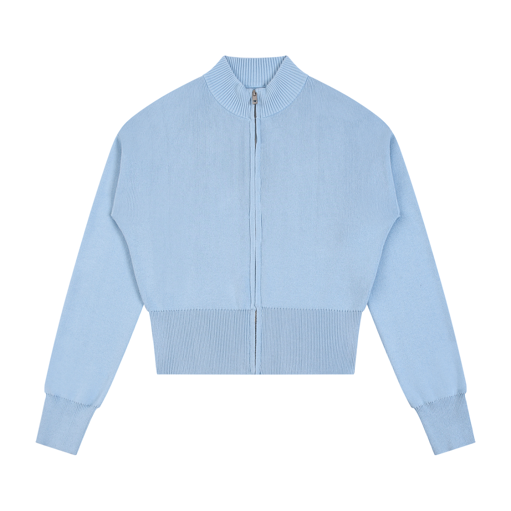 Cardigan,MockNeck