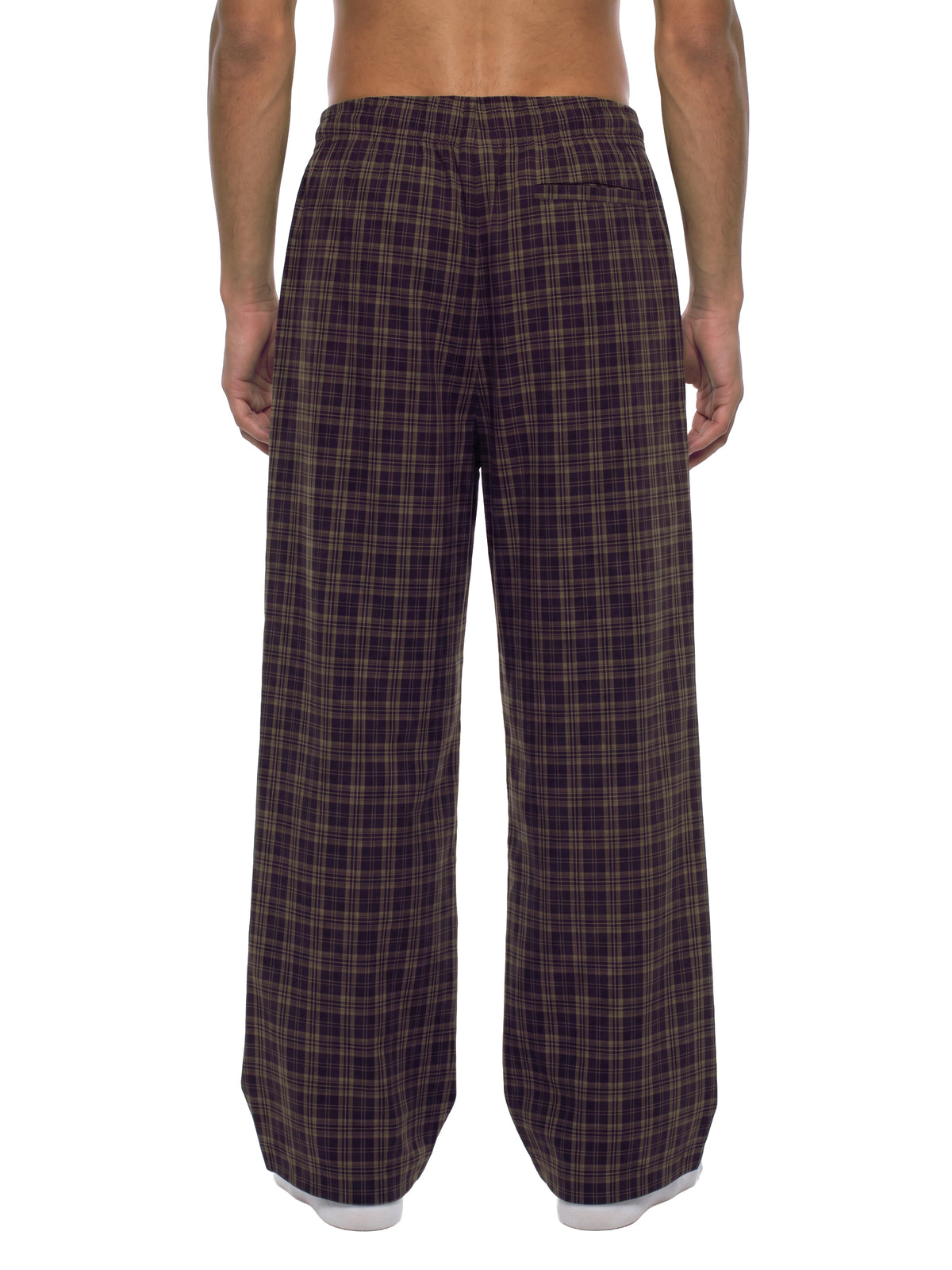 Plaid,Pants,Tracksuit