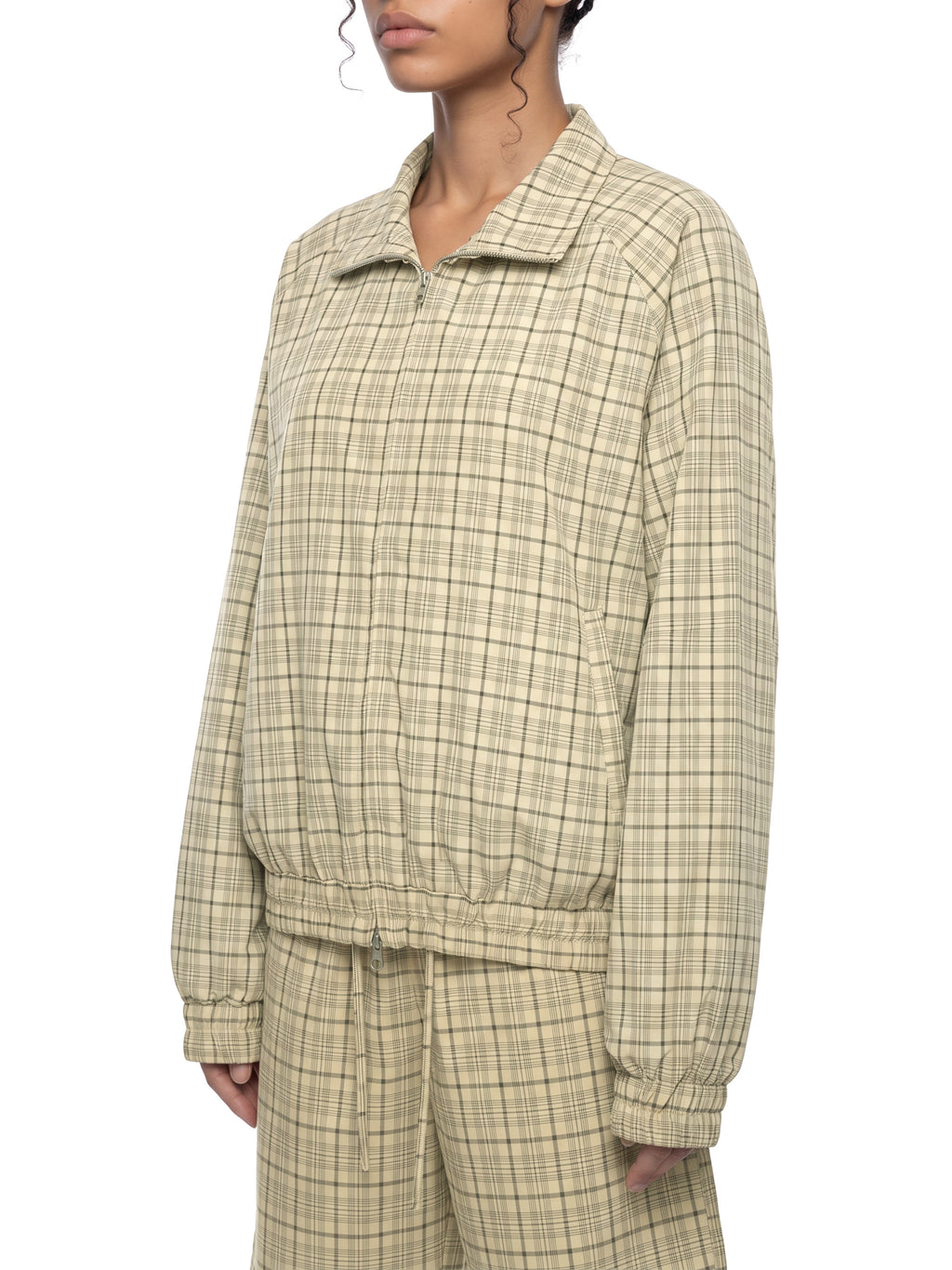 Plaid,Tracksuit,Jacket