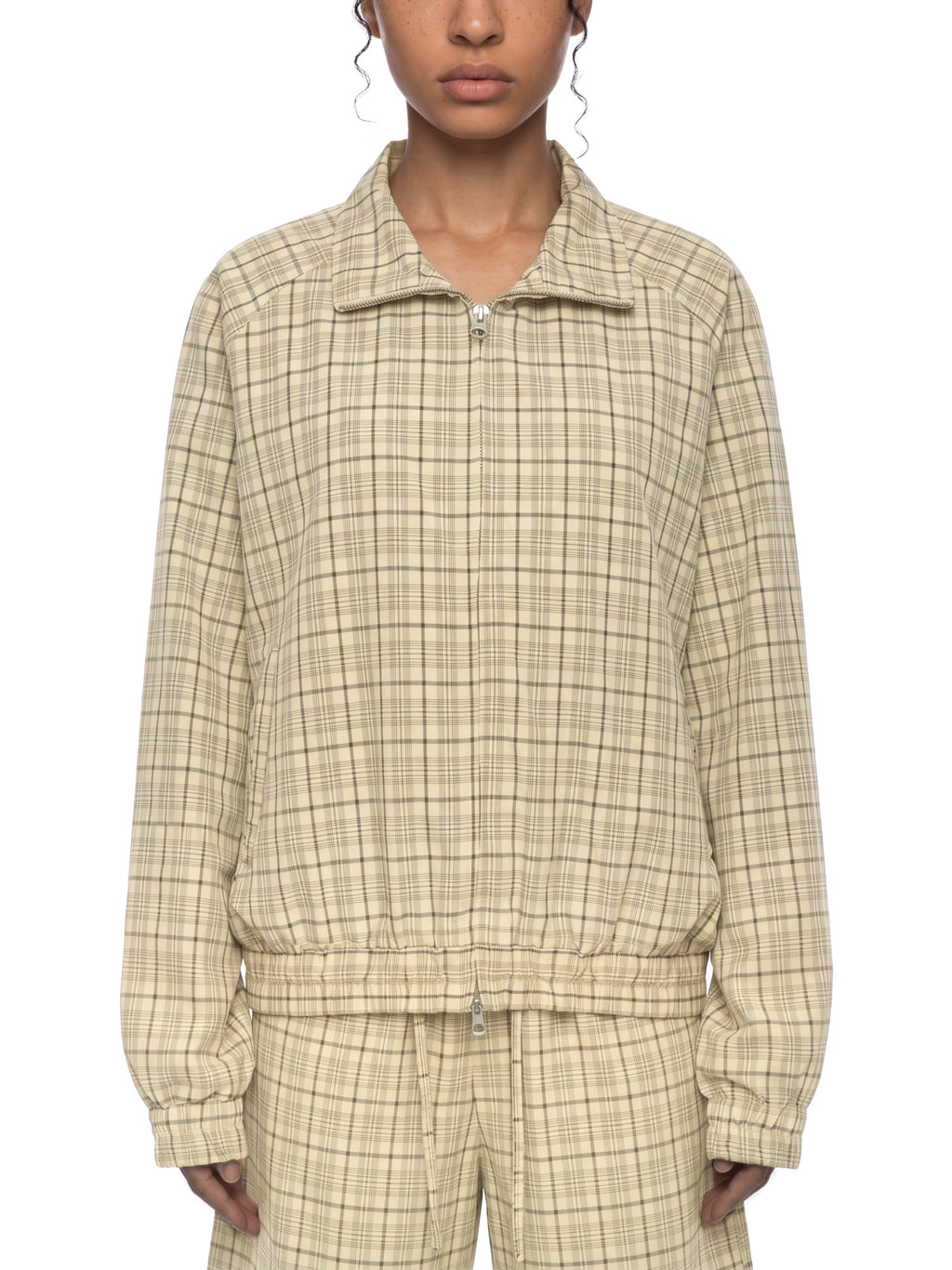 Plaid,Tracksuit,Jacket