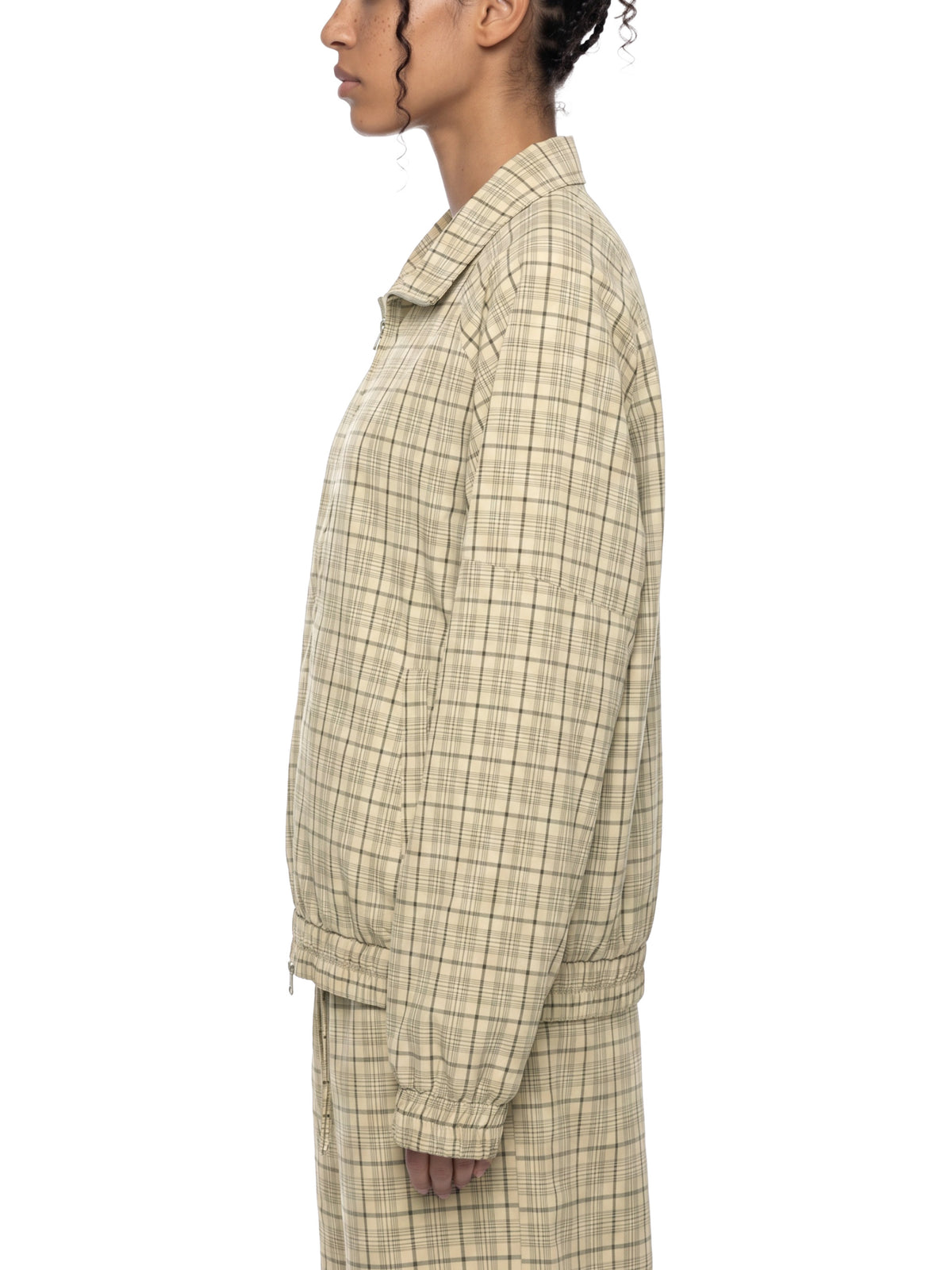 Plaid,Tracksuit,Jacket