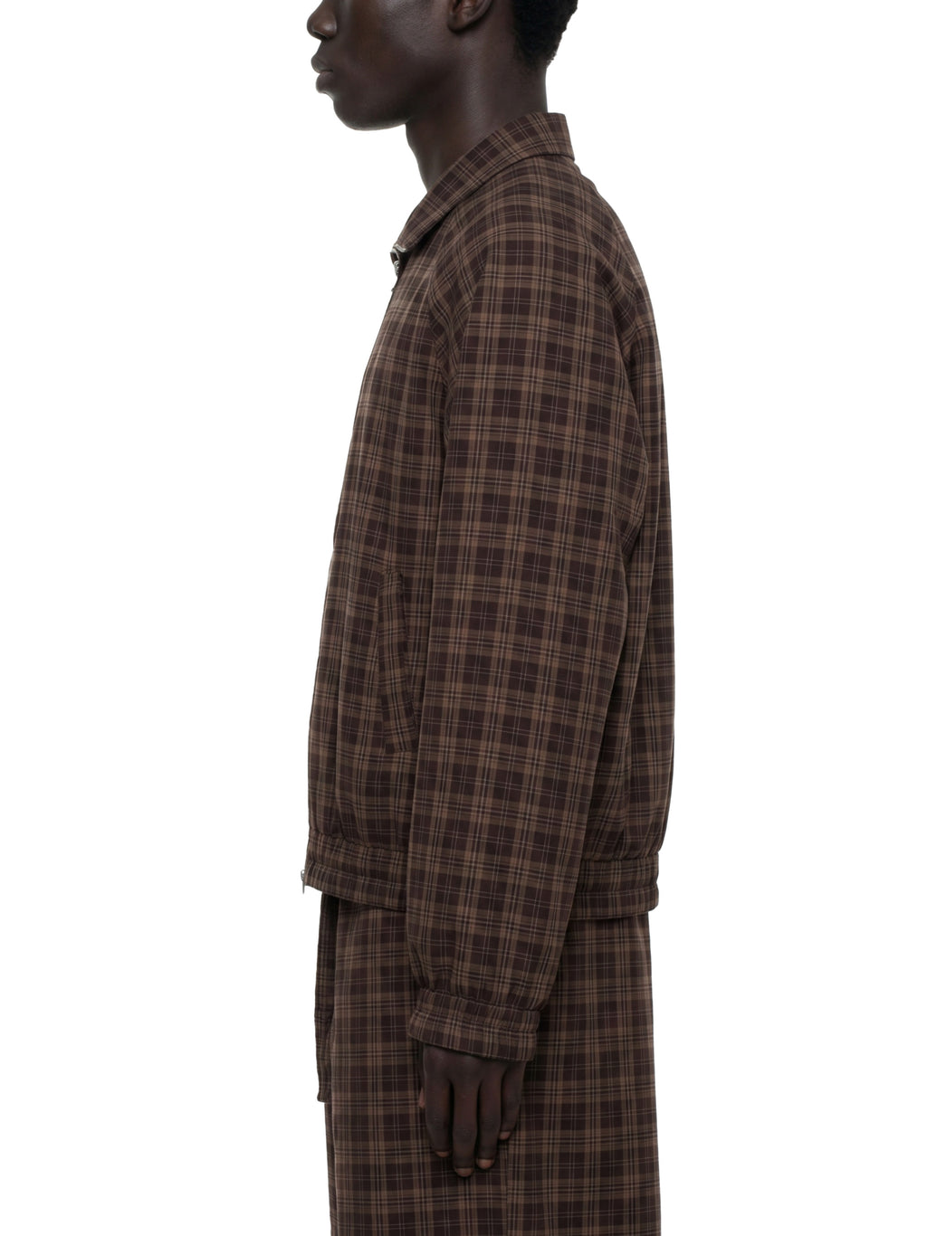 Plaid,Tracksuit,Jacket