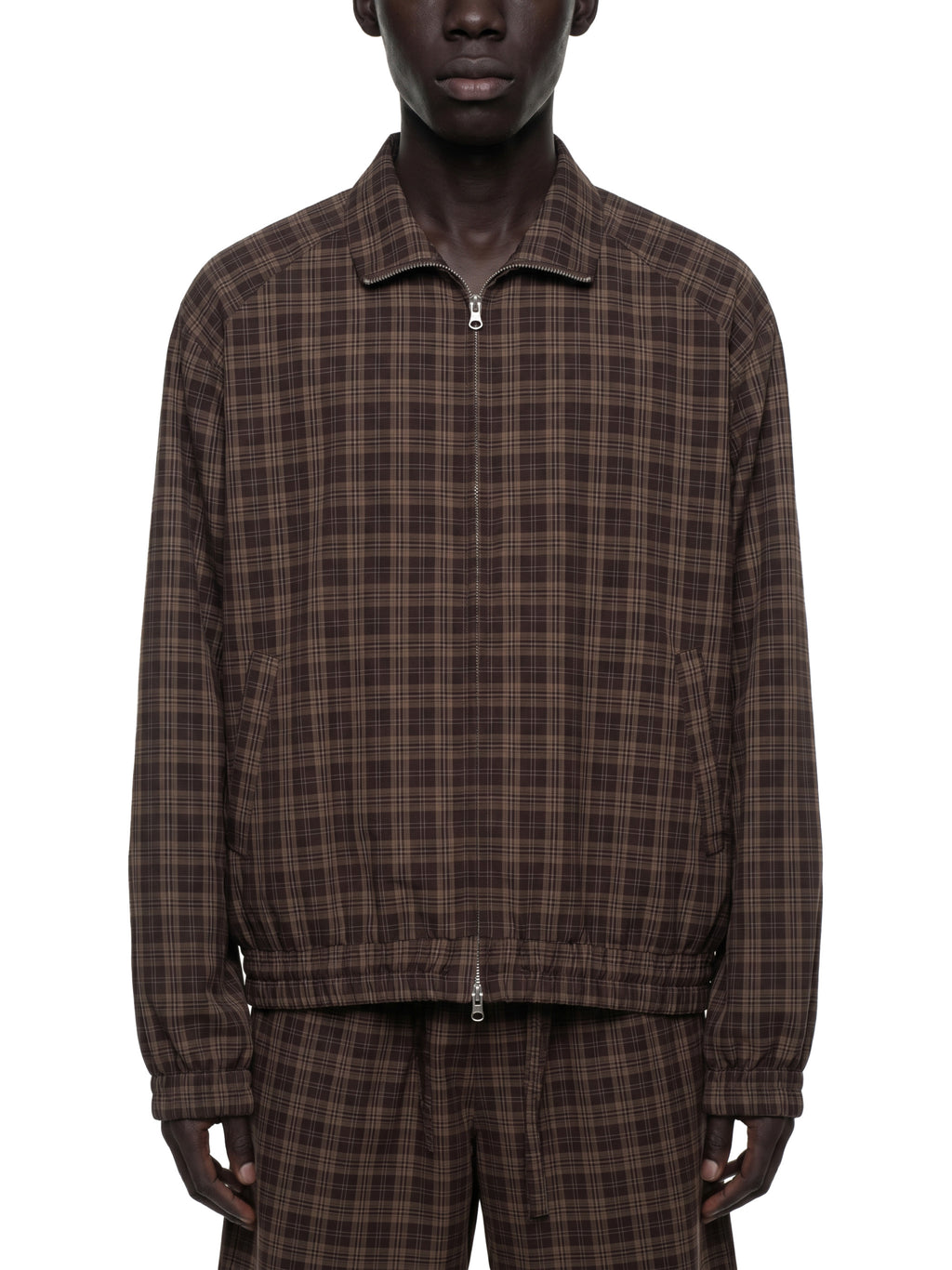 Plaid,Tracksuit,Jacket