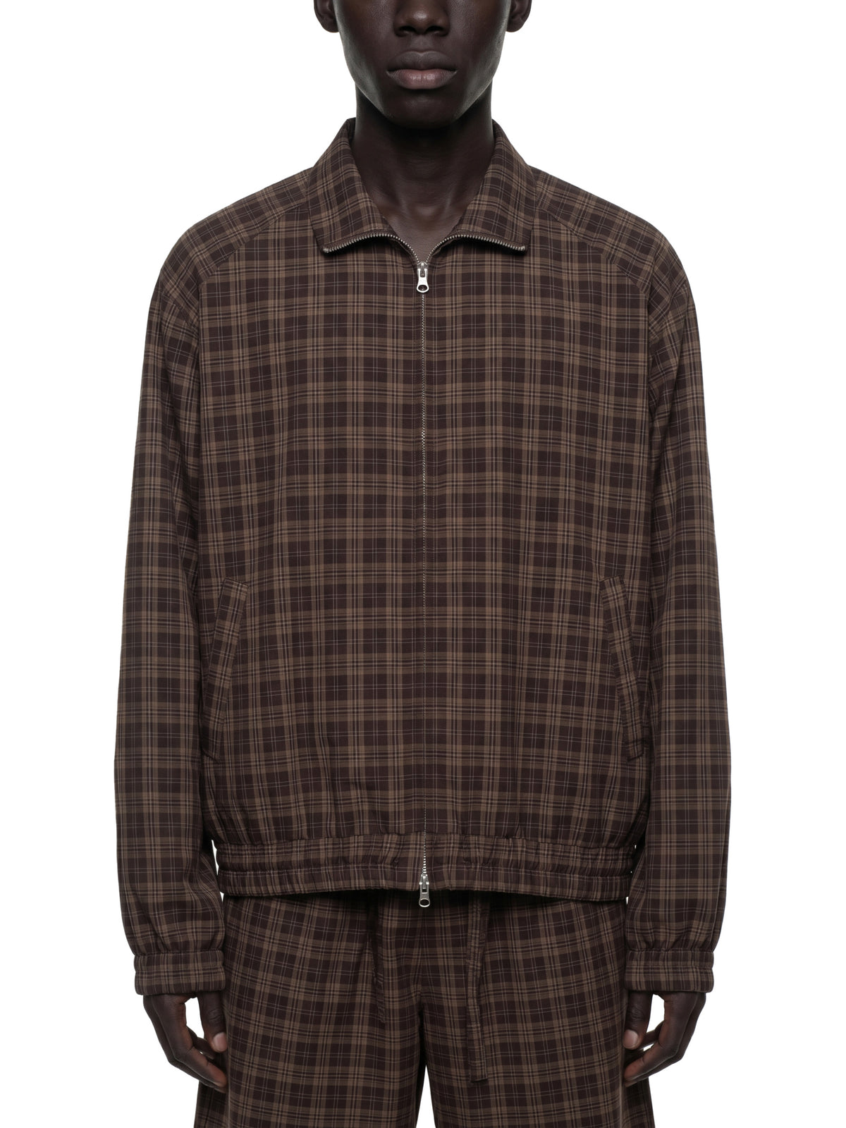 Plaid,Tracksuit,Jacket