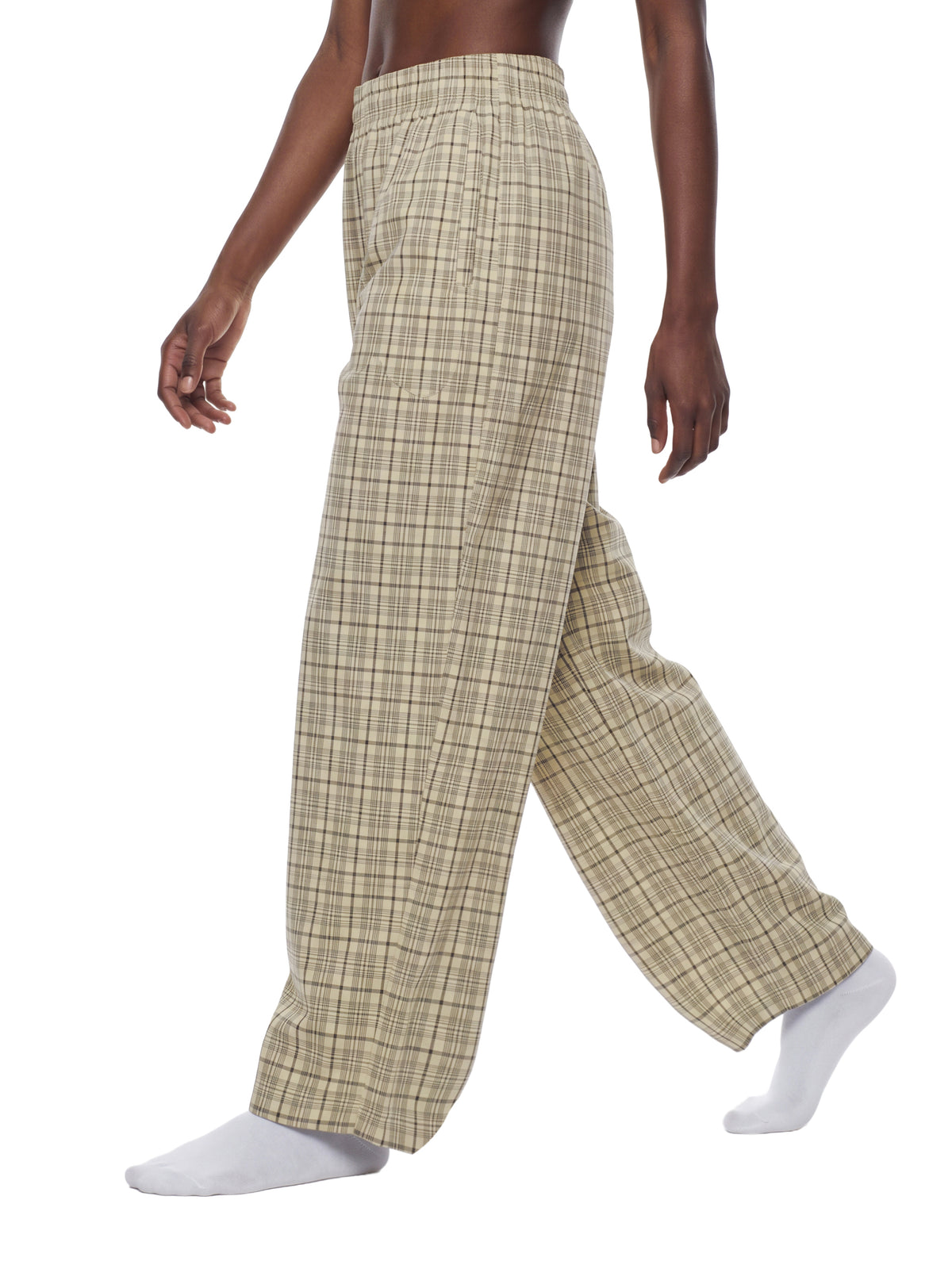 Plaid,Pants,Tracksuit