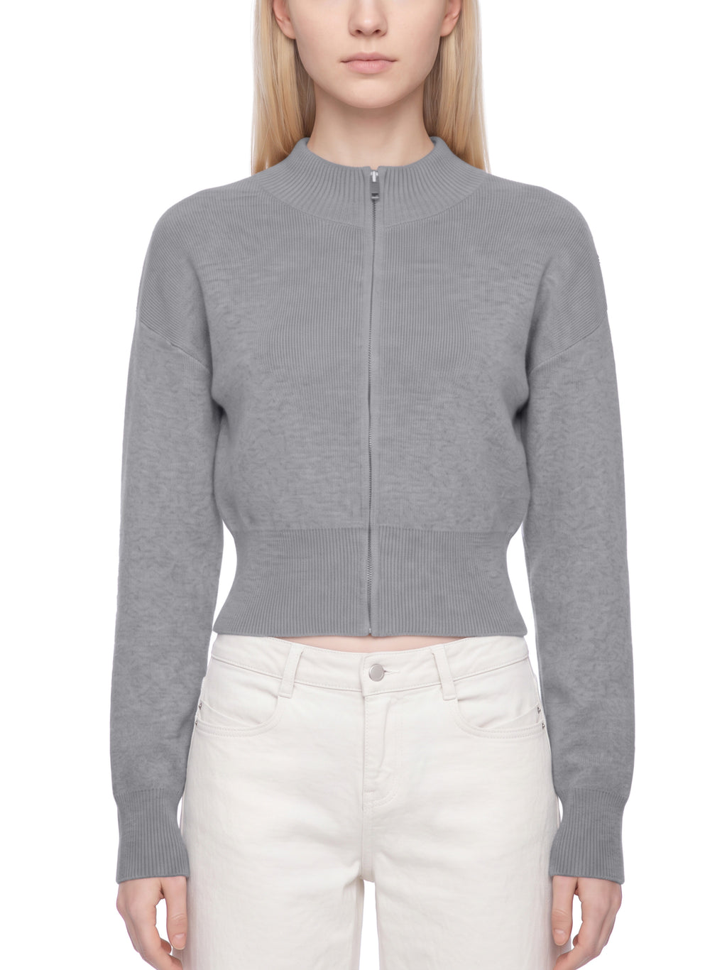 Cardigan,MockNeck