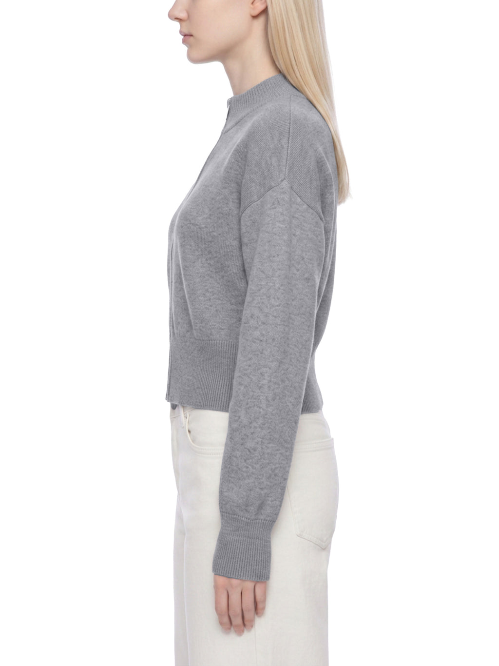 Cardigan,MockNeck