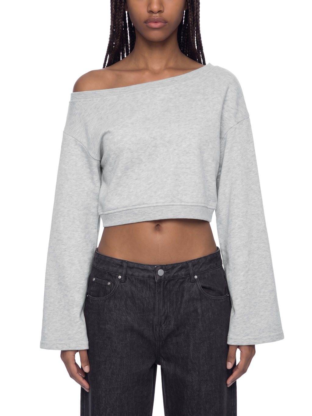 Sweatshirt,OffShoulder