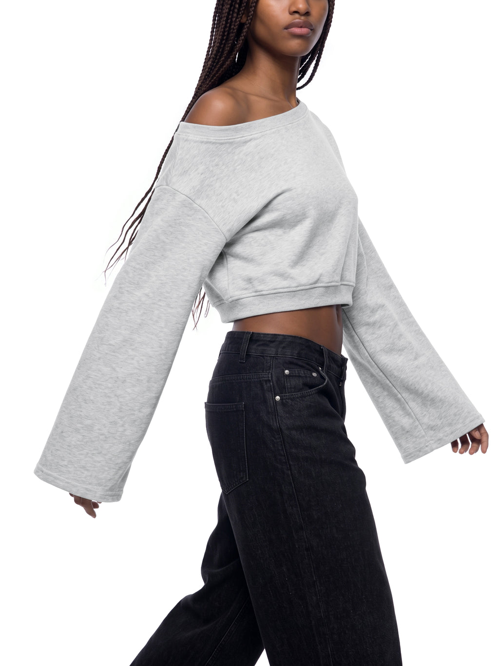 Sweatshirt,OffShoulder