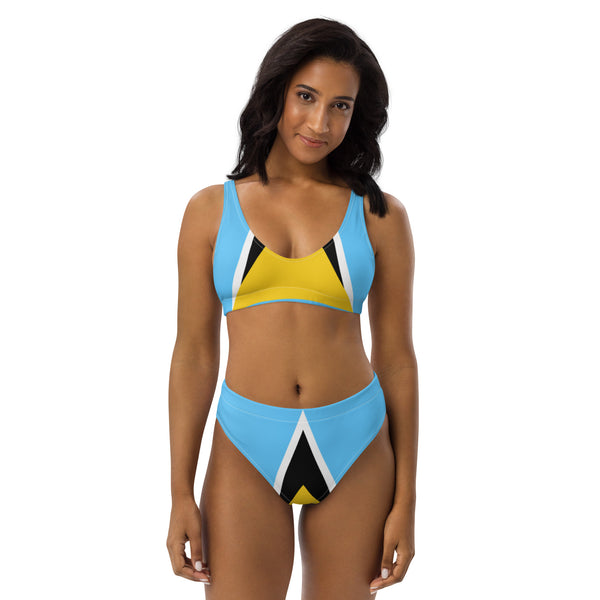 Carnival Time High-waisted bikini (Customizable)