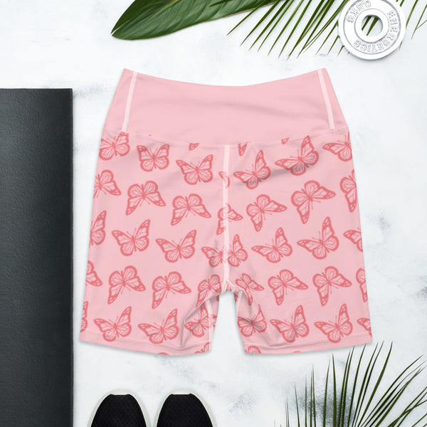 BYBB Butterfly Yoga Shorts