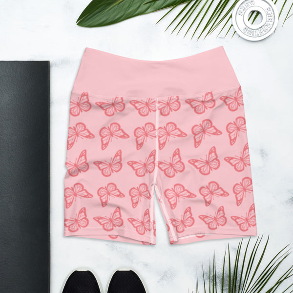 BYBB Butterfly Yoga Shorts