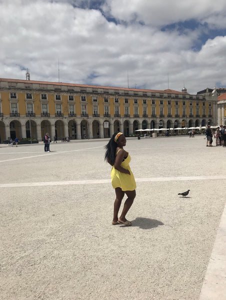 Yellow Bird Dress