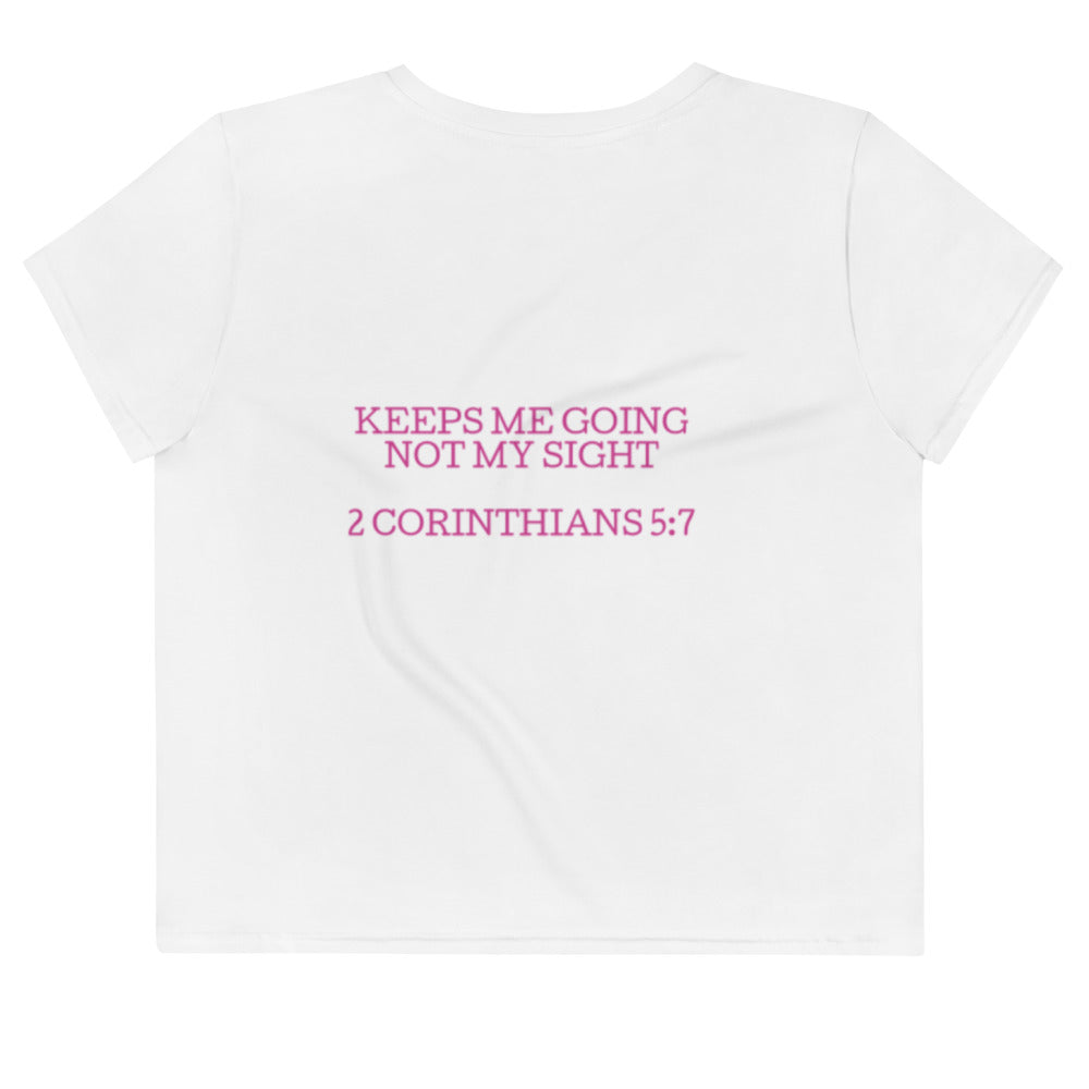 Spiritual Collection - Faith Crop Tee