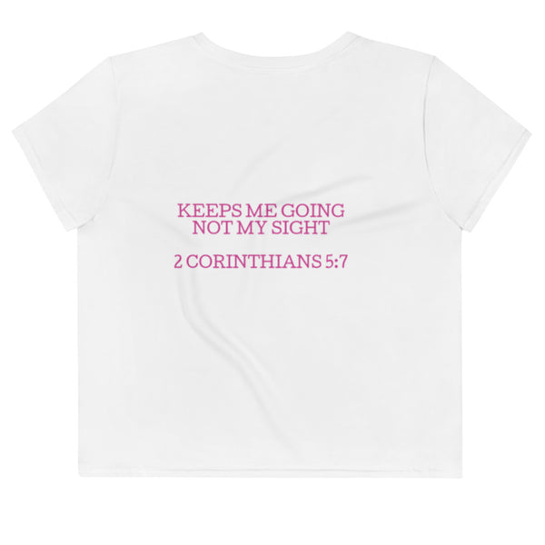 Spiritual Collection - Faith Crop Tee